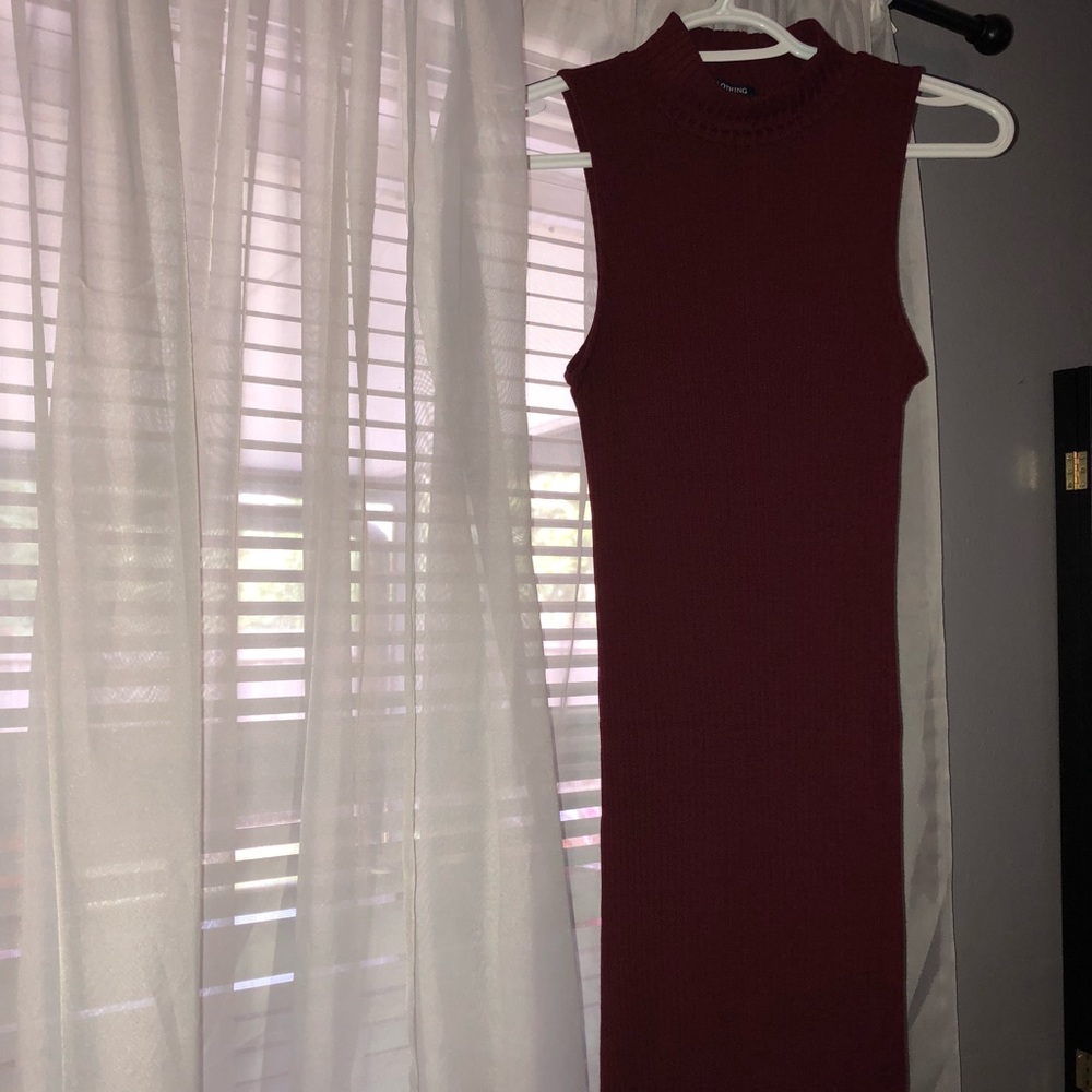 One♥️Clothing Brand Size Medium Long Dress .Maroon